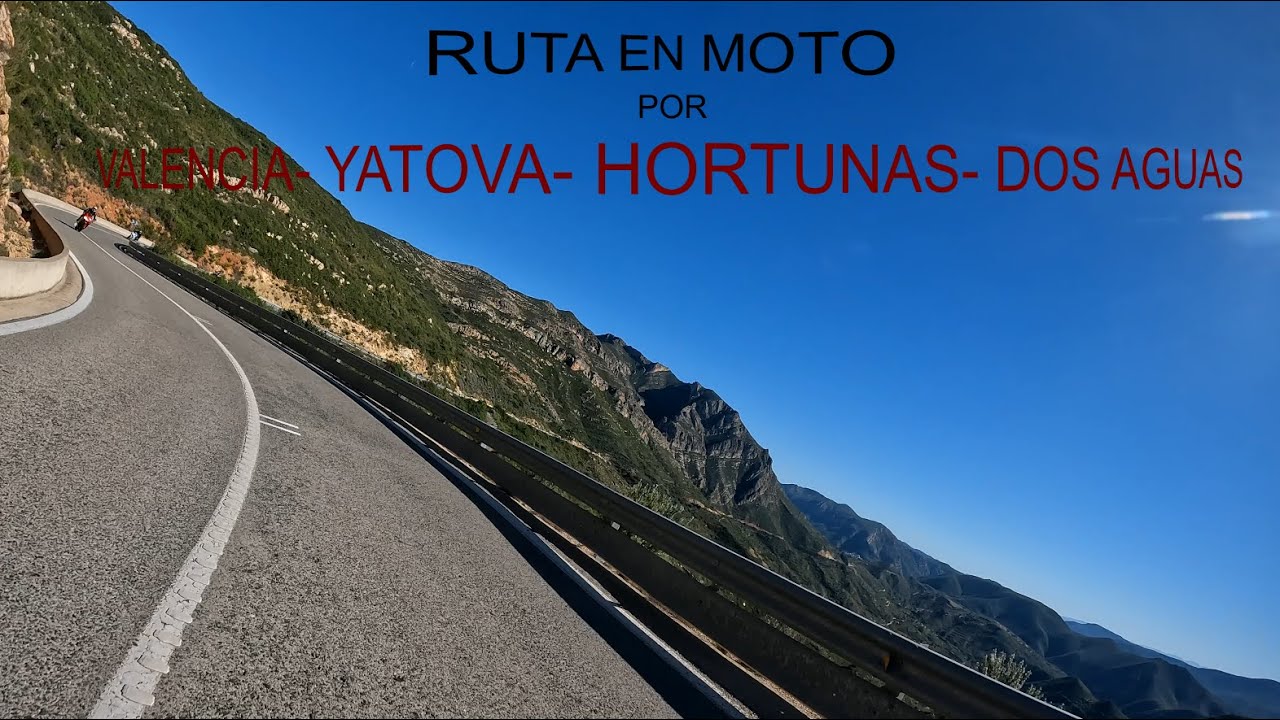 Ruta en moto por Valencia: descubre los mejores caminos y paisajes 1 ruta en moto valencia